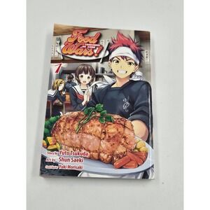 Food Wars Shokugeki no Soma Vol 1 Manga Yuto Tsukuda Shun Saeki Viz English